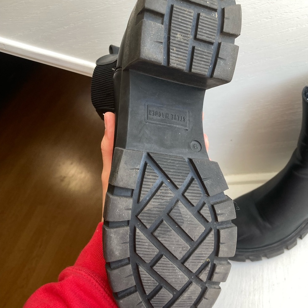 Steve Madden Black Boots - Picture 9 of 12